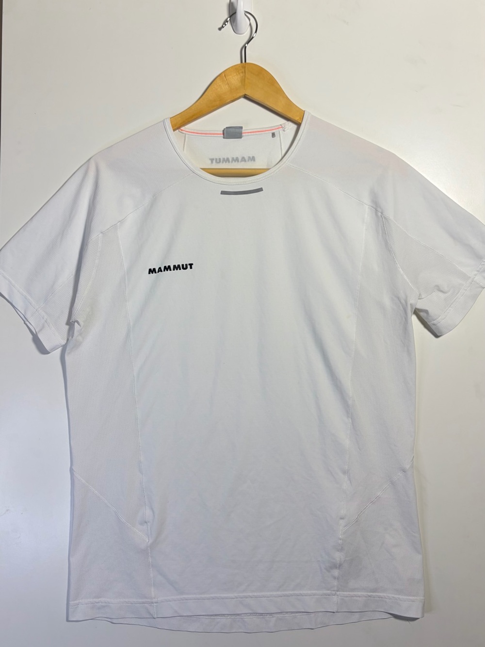 Mammut Aenergy FL Trail Running Tech Tee White Reflective M